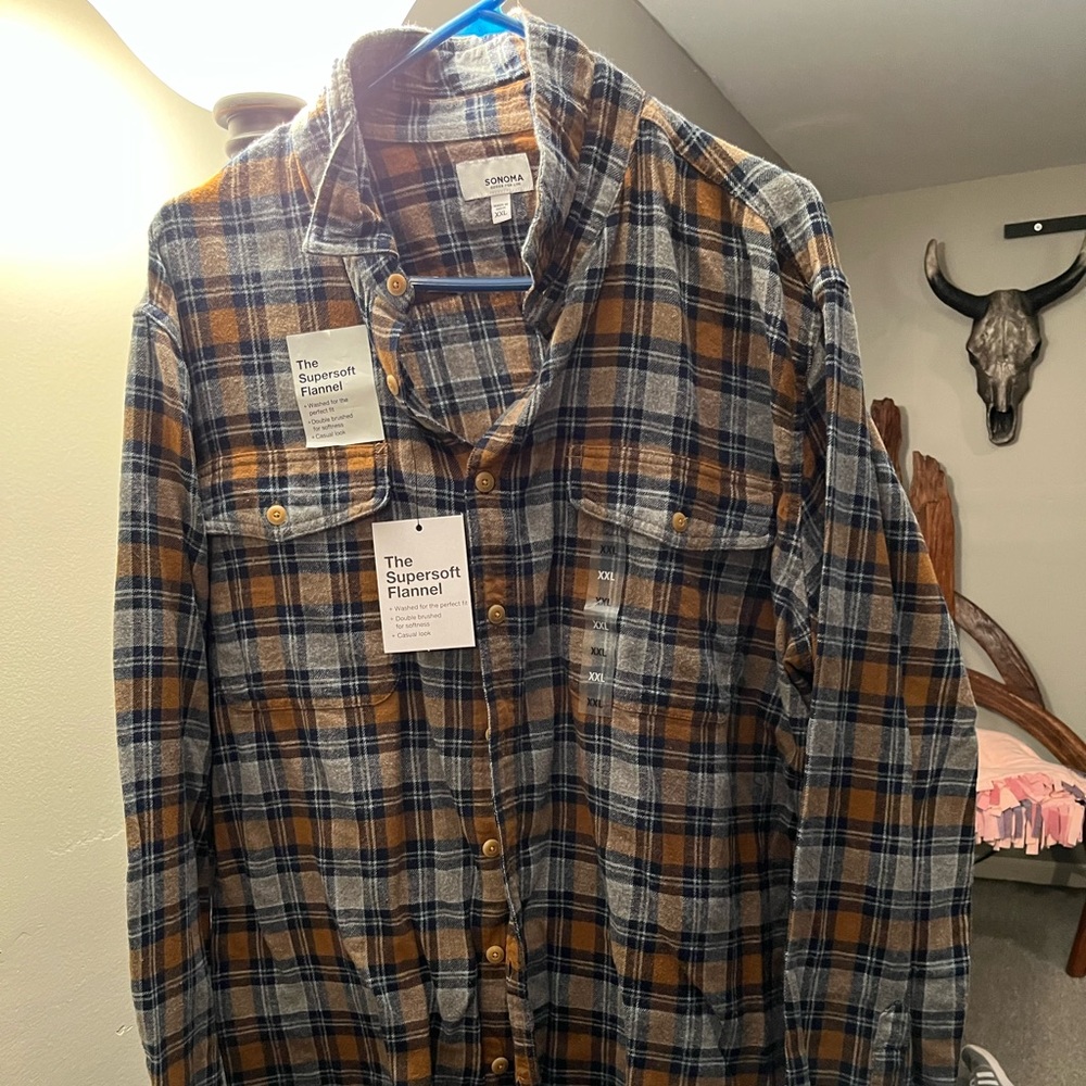 New button up flannel